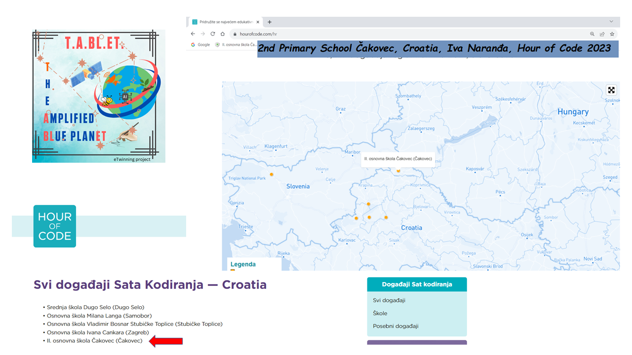Hour of Code - map